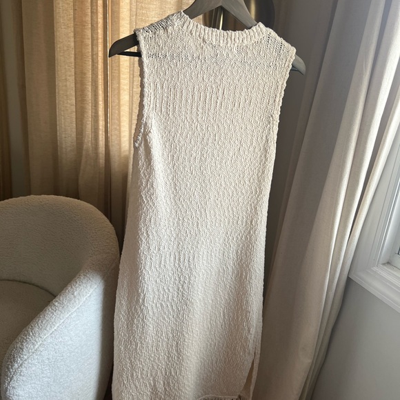 Anthropologie Callahan Island Knit Maxi Sleeveless Dress | Medium Petite - Picture 7 of 9